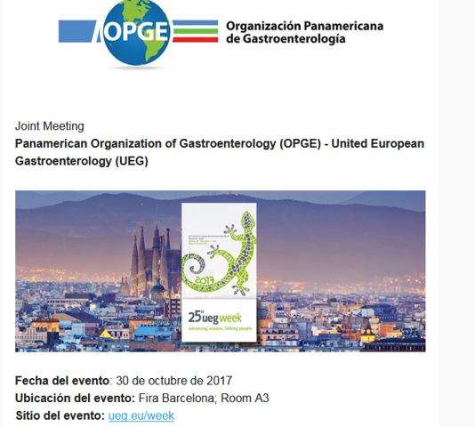 Panamerican Organization of Gastroenterology (OPGE)