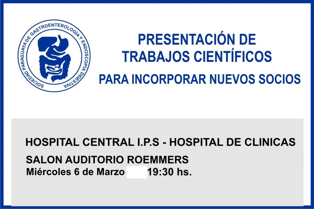Presentación de Trabajos Científicos