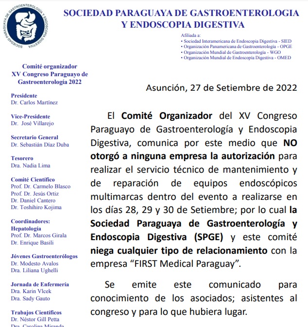 Nota aclaratoria