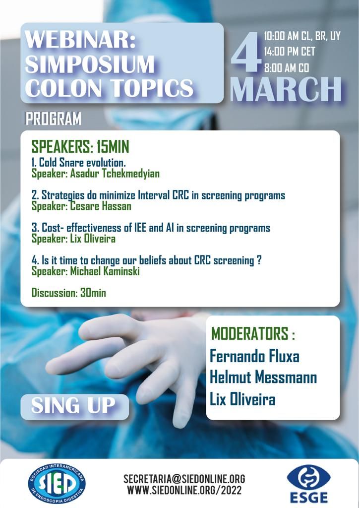 Webinar: Simposium Colon Topics
