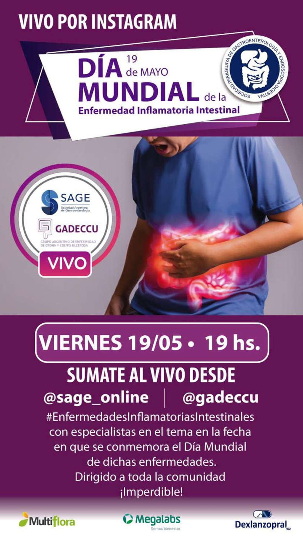 Día Mundial de la Enfermedad Inflamatoria Intestinal