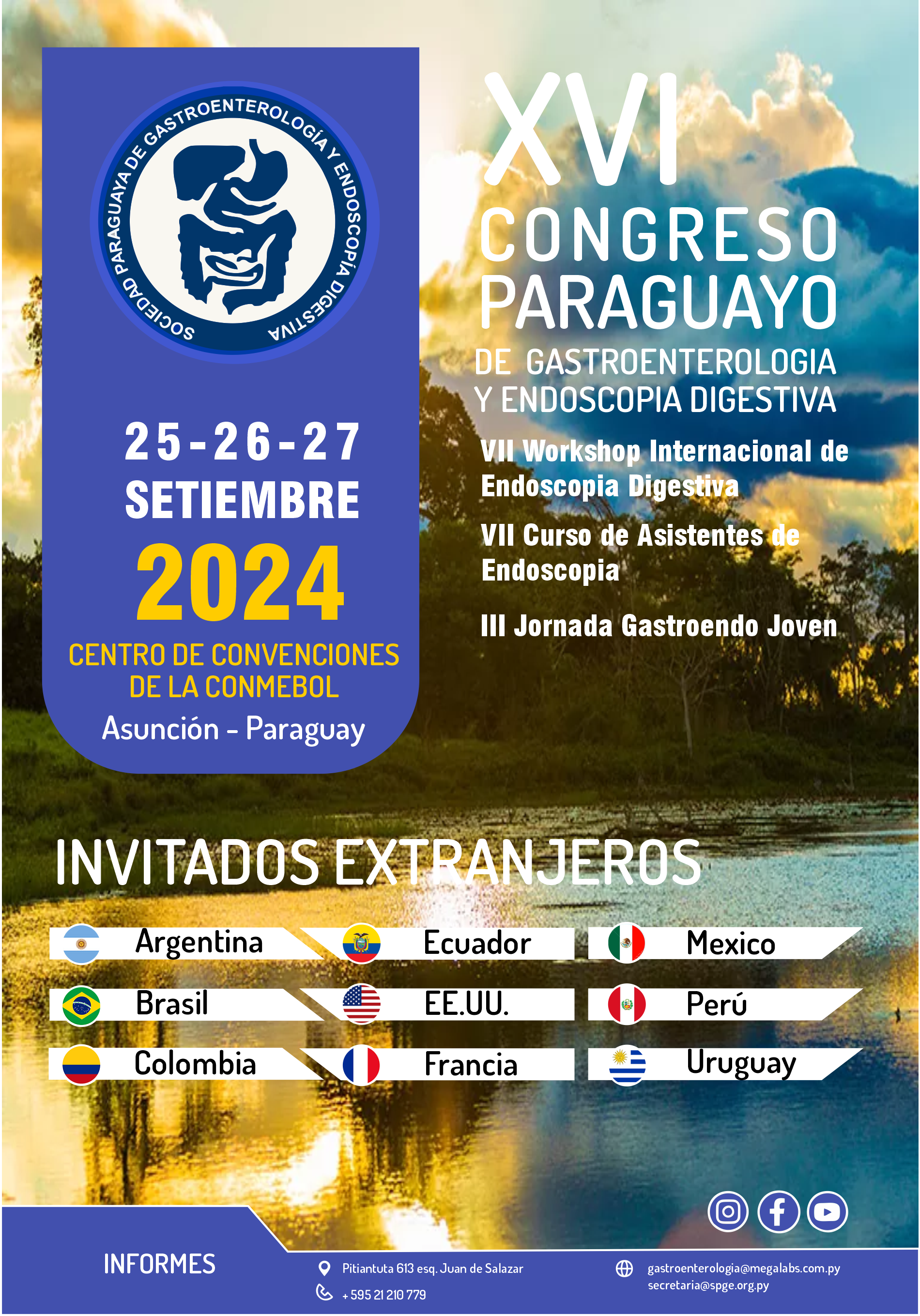 XVI Congreso Paraguayo de Gastroenterología y Endoscopia Digestiva