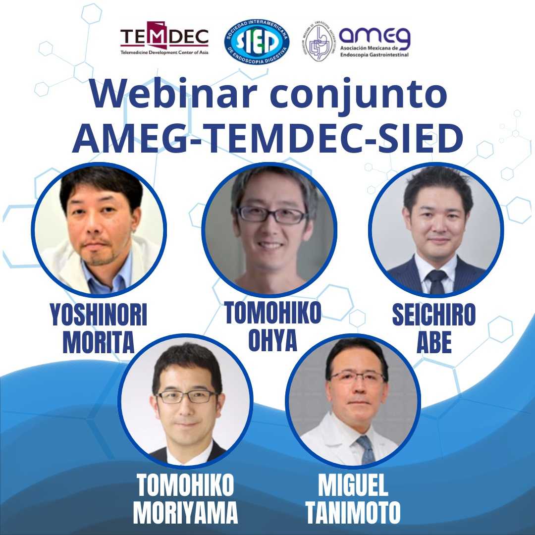 Webinar conjunto AMEG-TEMDEC-SIED