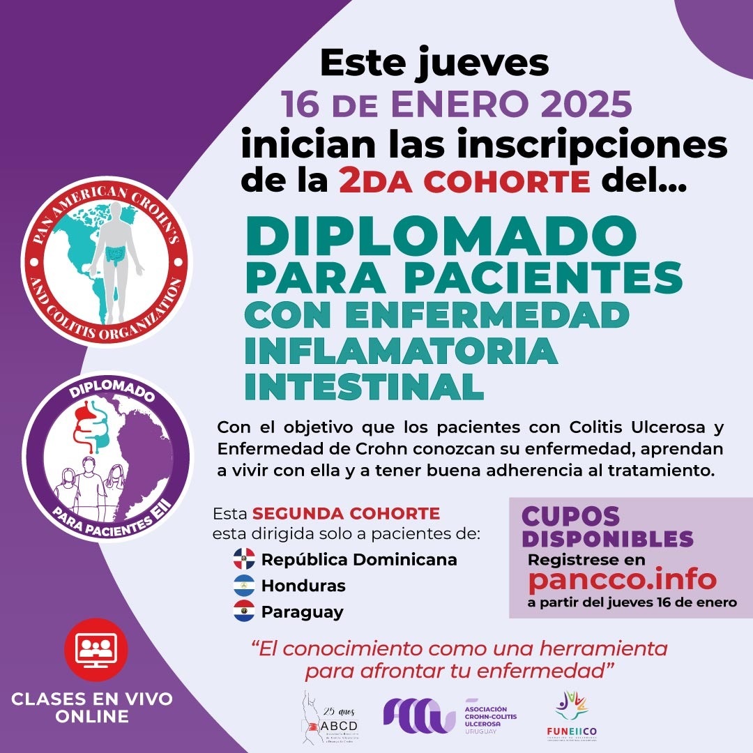 Diplomado para pacientes con enfermedad inflamatoria intestinal